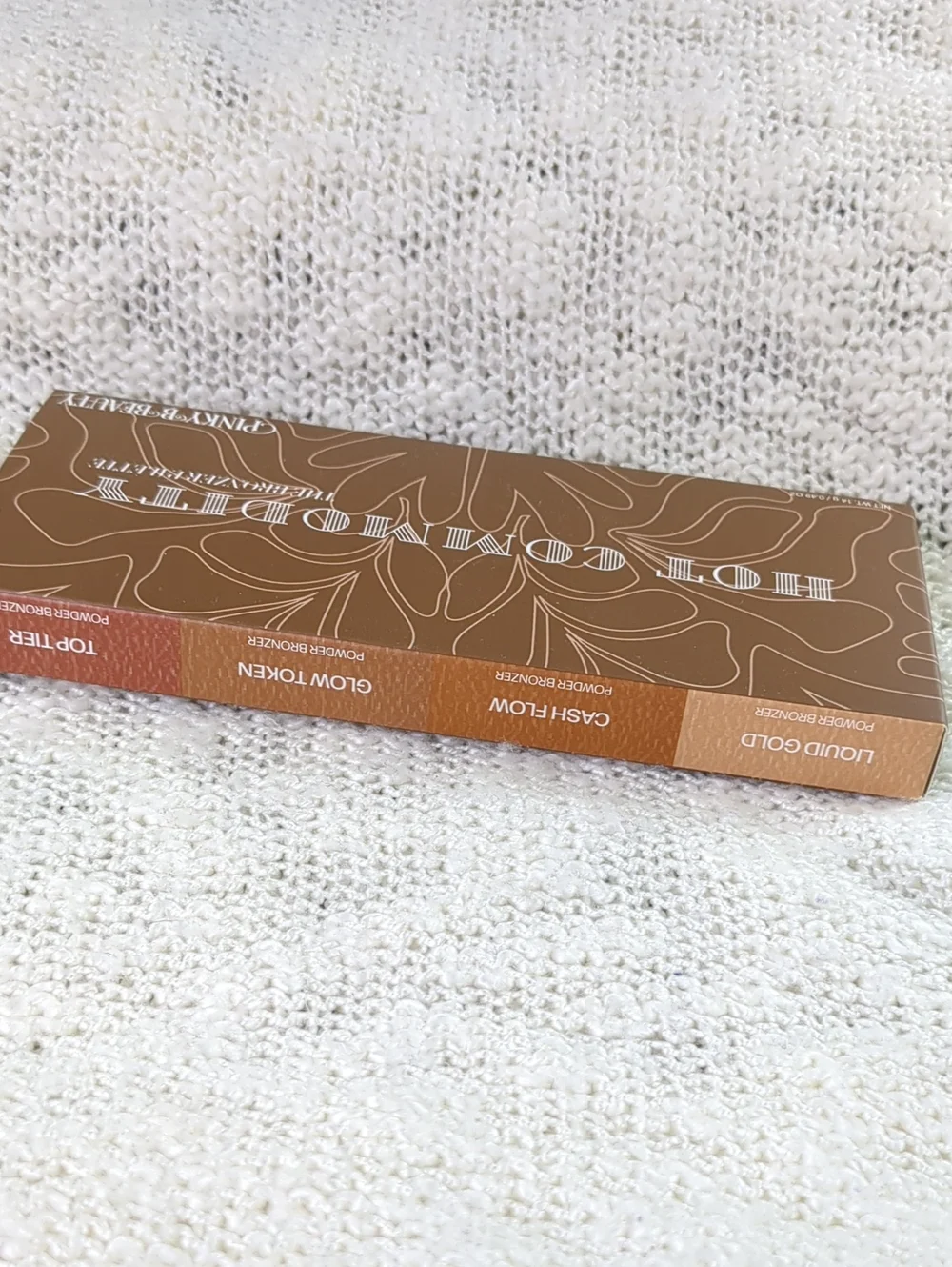 Pinky B Beauty Hot Commodity Bronzer Palette, 14g/0.49oz